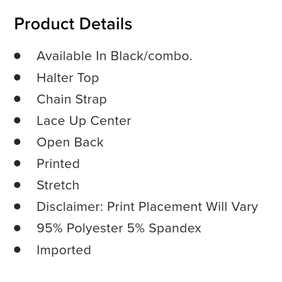 Fashion Nova Halter Top - Picture 4 of 6